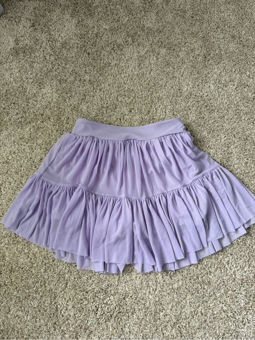 Ruffle Butts Lavender Tiered Ruffle Skirt